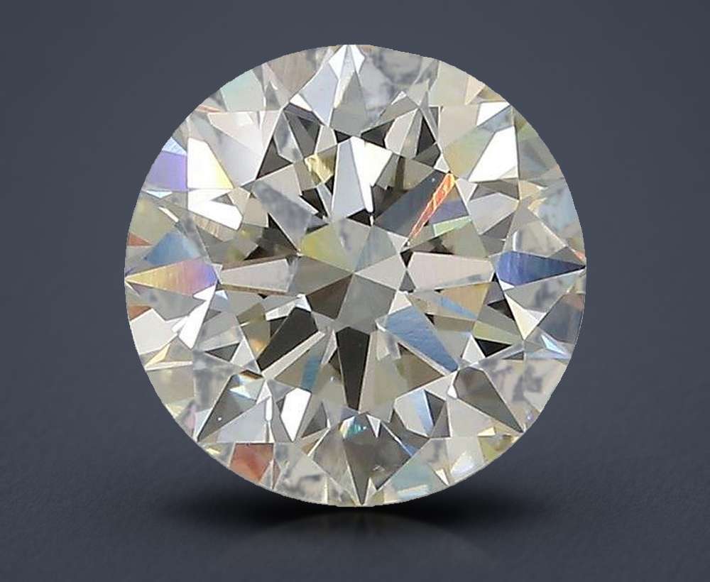 3.00ct J VS1 Rare Carat Ideal Cut Round Lab Grown Diamond