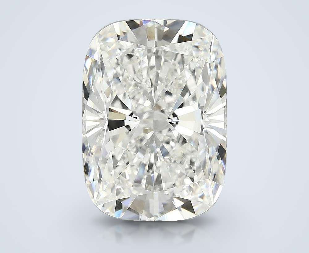 10.20ct F VVS2 Rare Carat Ideal Cut Cushion Lab Grown Diamond