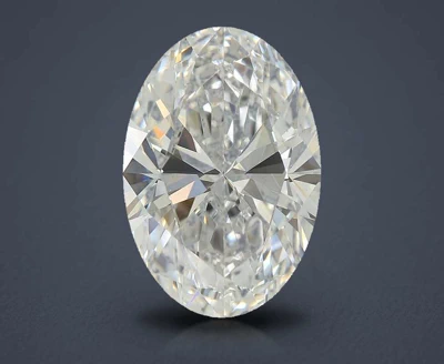 3.52ct E VS1 Rare Carat Ideal Cut Oval Lab Grown Diamond