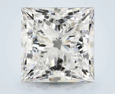 11.92ct E VVS2 Rare Carat Ideal Cut Princess Lab Grown Diamond