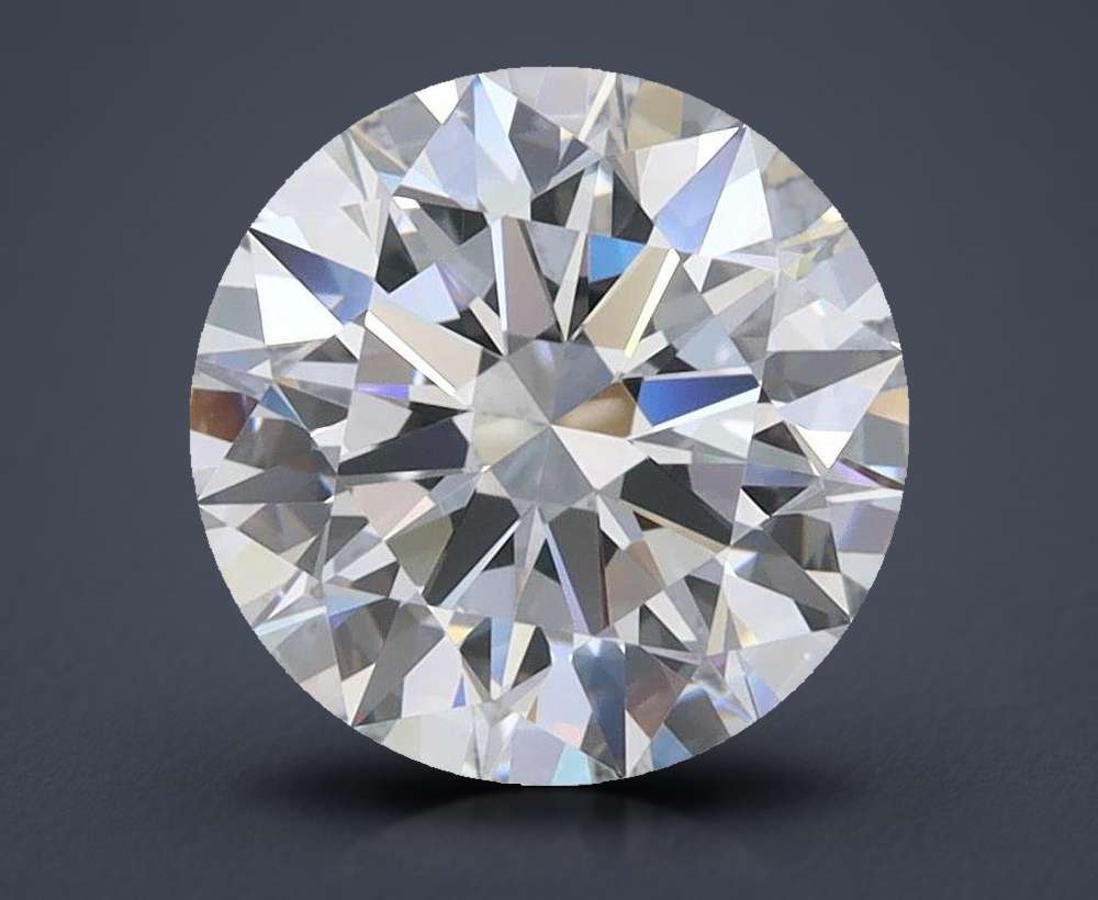 2.46ct D FL Rare Carat Ideal Cut Round Lab Grown Diamond