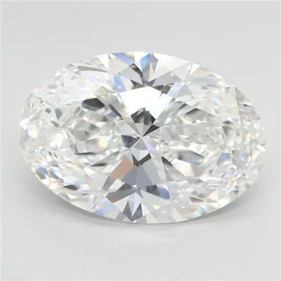 5.10ct E VS1 Rare Carat Ideal Cut Oval Lab Grown Diamond