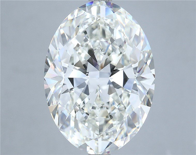 10.02ct H VS1 Rare Carat Ideal Cut Oval Diamond