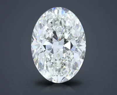 10.02ct H VS1 Rare Carat Ideal Cut Oval Diamond