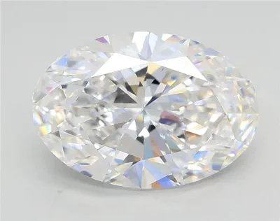 2.01ct D VVS2 Rare Carat Ideal Cut Oval Lab Grown Diamond