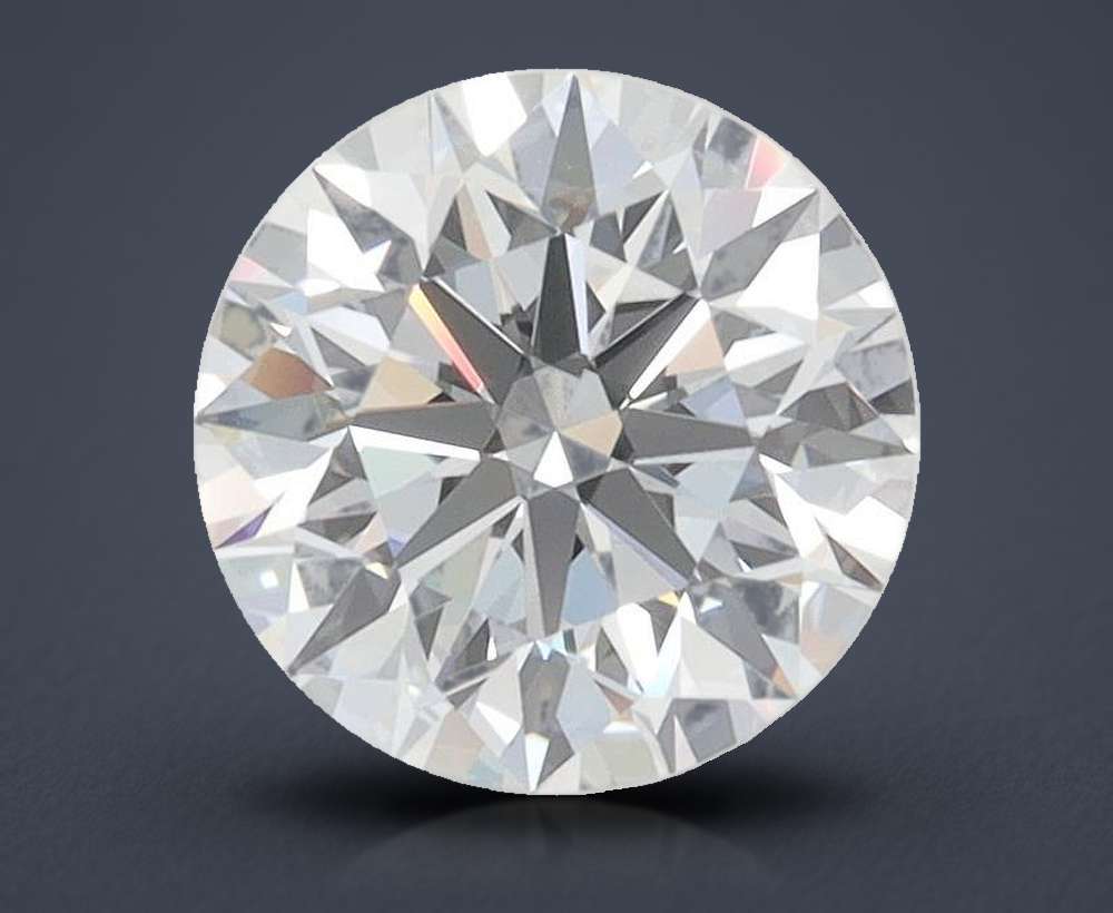 1.24ct E VVS1 Rare Carat Ideal Cut Round Lab Grown Diamond