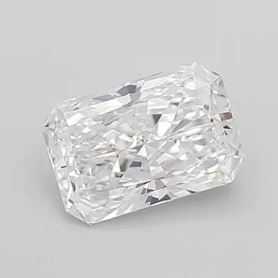 3.03ct D VS1 Rare Carat Ideal Cut Radiant Lab Grown Diamond
