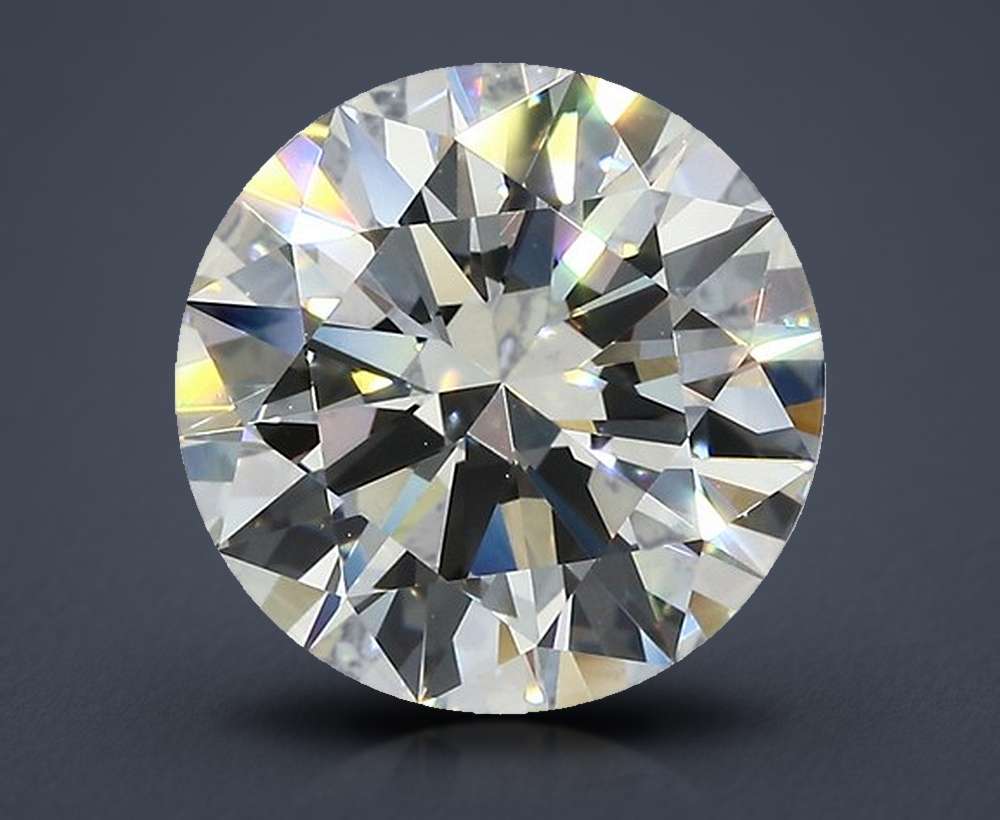 3.03ct G VVS2 Excellent Cut Round Diamond