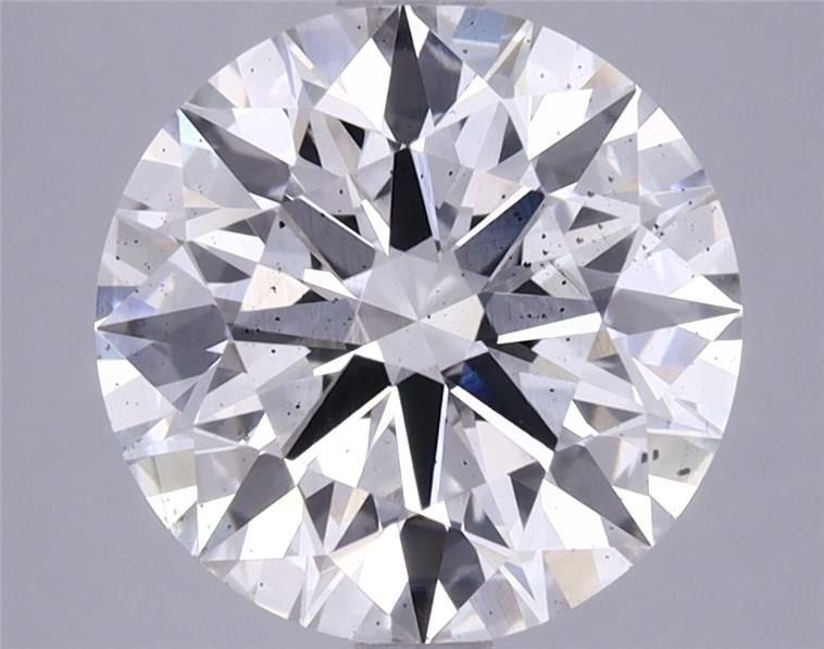 3.72ct F SI1 Rare Carat Ideal Cut Round Lab Grown Diamond