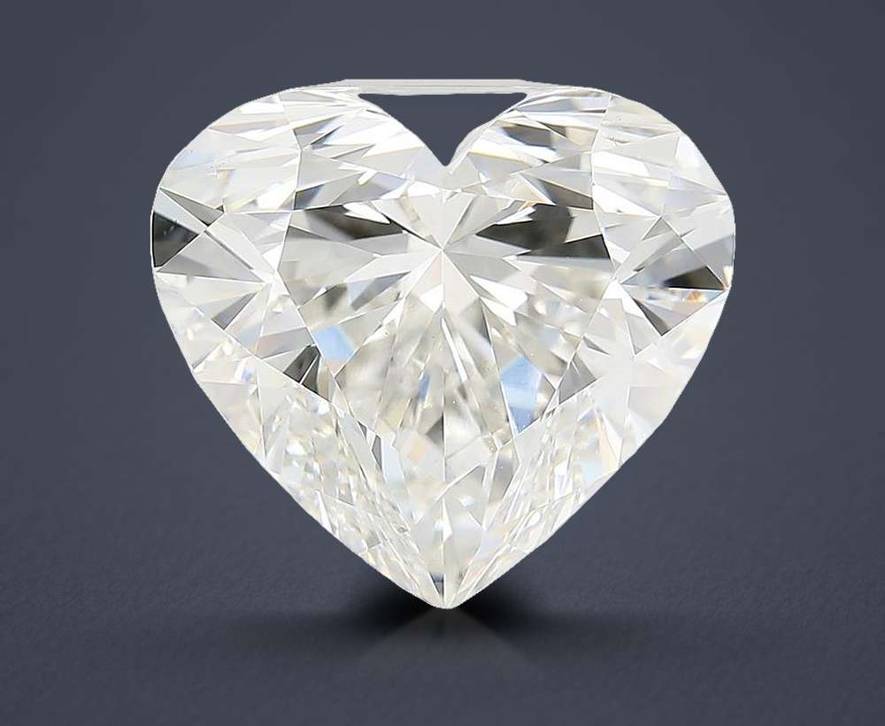9.54ct G VS1 Rare Carat Ideal Cut Heart Lab Grown Diamond