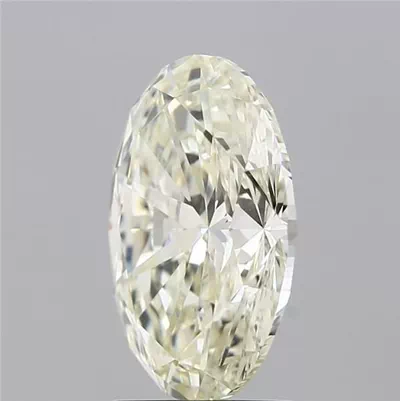 3.02ct K VVS2 Rare Carat Ideal Cut Oval Diamond