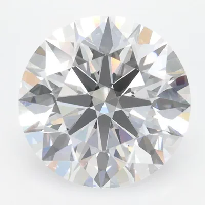 4.10ct D VVS1 Rare Carat Ideal Cut Round Lab Grown Diamond