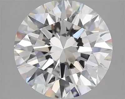 3.08ct E IF Rare Carat Ideal Cut Round Diamond