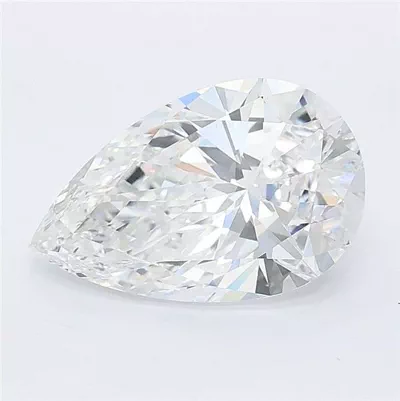 2.00ct D VS1 Very Good Cut Pear Lab Grown Diamond
