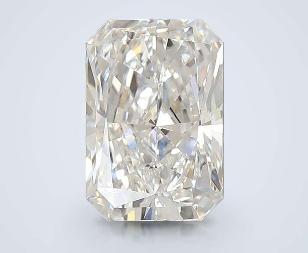 4.00ct E VS1 Rare Carat Ideal Cut Radiant Lab Grown Diamond