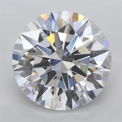6.01ct E VVS2 Rare Carat Ideal Cut Round Lab Grown Diamond