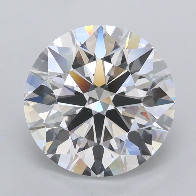 2.24ct D FL Rare Carat Ideal Cut Round Lab Grown Diamond