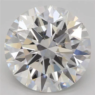 4.05ct F VS1 Rare Carat Ideal Cut Round Lab Grown Diamond