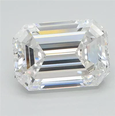 2.11ct E VVS2 Rare Carat Ideal Cut Emerald Lab Grown Diamond