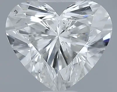0.72ct H SI2 Rare Carat Ideal Cut Heart Diamond