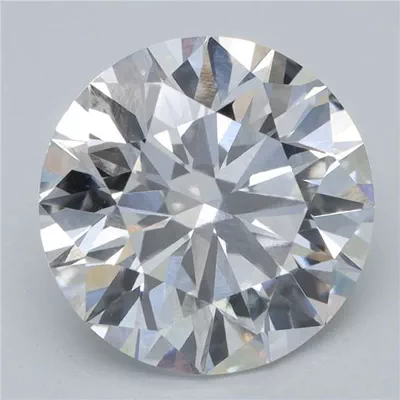 4.76ct F VVS1 Rare Carat Ideal Cut Round Lab Grown Diamond