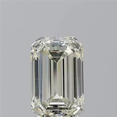 3.51ct J SI1 Very Good Cut Emerald Diamond