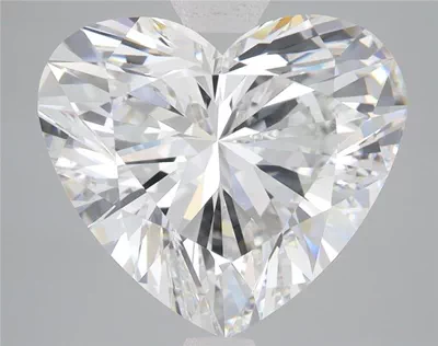 5.22ct E VS1 Rare Carat Ideal Cut Heart Lab Grown Diamond