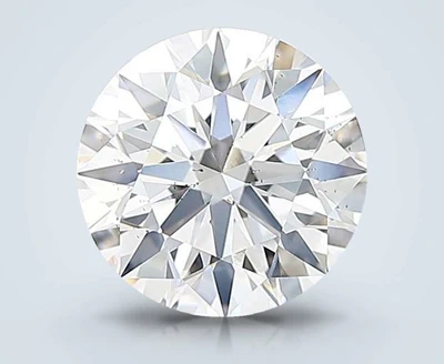 2.00ct E SI1 Rare Carat Ideal Cut Round Lab Grown Diamond