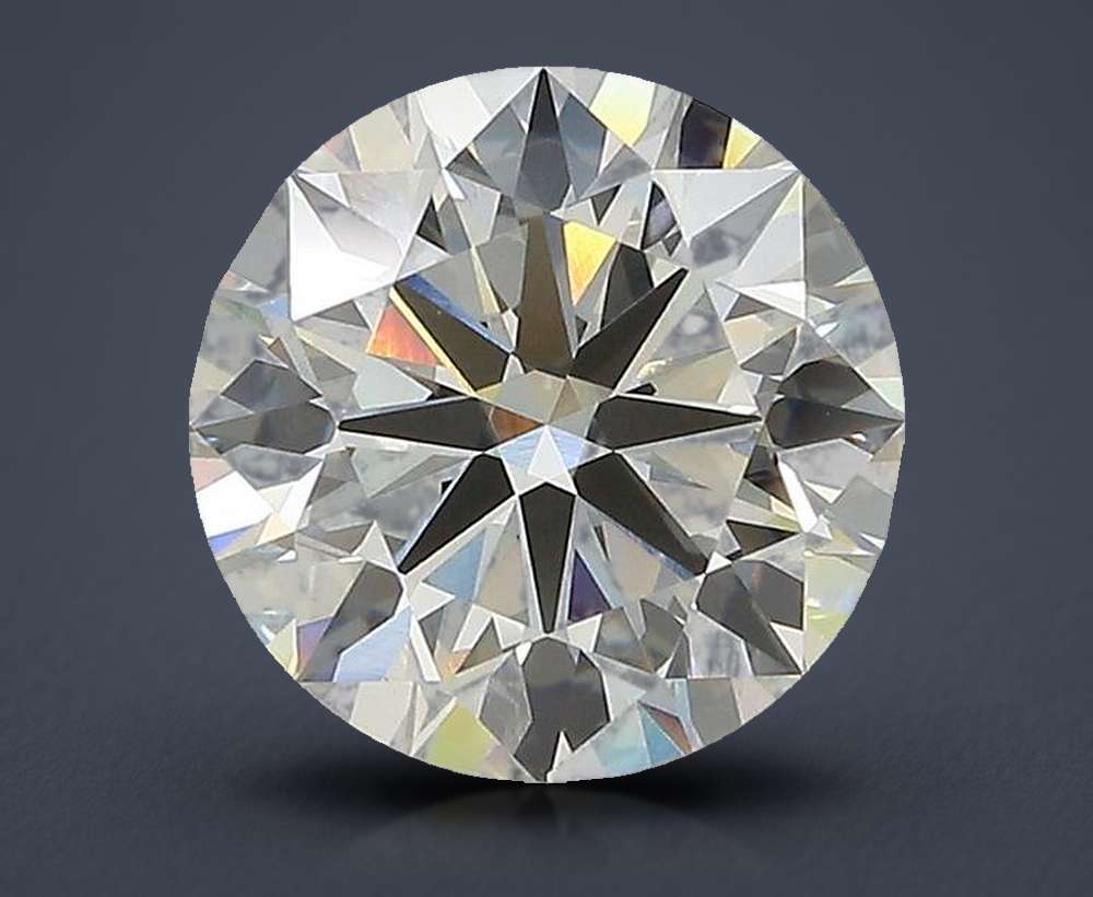 3.01ct J VS1 Rare Carat Ideal Cut Round Lab Grown Diamond