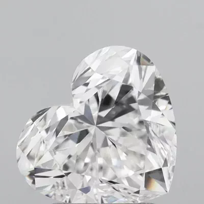 2.01ct E VS1 Rare Carat Ideal Cut Heart Lab Grown Diamond