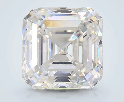 10.08ct E VS2 Very Good Cut Asscher Lab Grown Diamond