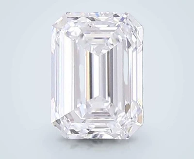 1.11ct E VS1 Rare Carat Ideal Cut Emerald Lab Grown Diamond