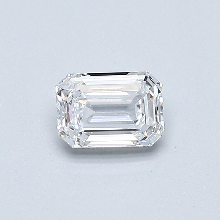 0.46ct D VS2 Very Good Cut Emerald Diamond