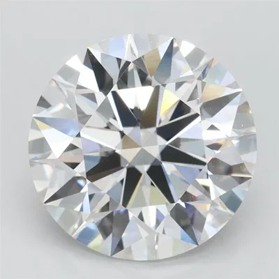 3.05ct D FL Rare Carat Ideal Cut Round Lab Grown Diamond