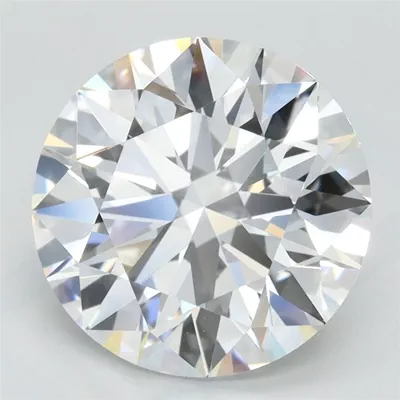 3.87ct D FL Rare Carat Ideal Cut Round Lab Grown Diamond