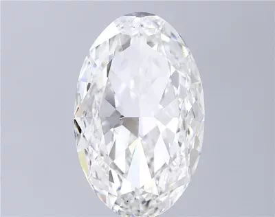 20.03ct F VVS2 Rare Carat Ideal Cut Oval Lab Grown Diamond