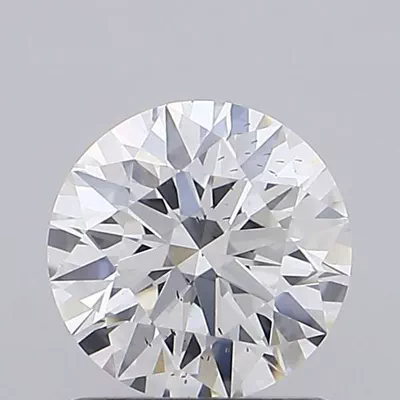 1.06ct F SI1 Rare Carat Ideal Cut Round Lab Grown Diamond