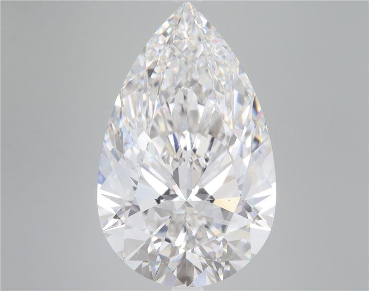 11.37ct G VS1 Rare Carat Ideal Cut Pear Lab Grown Diamond