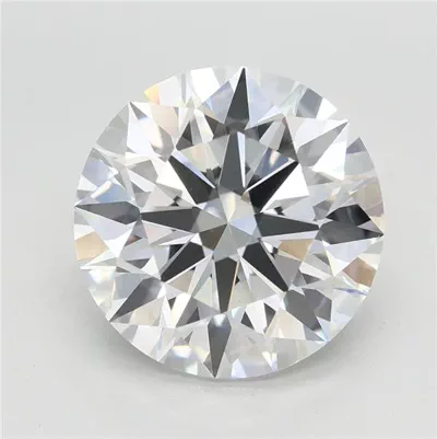 4.08ct F VVS2 Rare Carat Ideal Cut Round Lab Grown Diamond