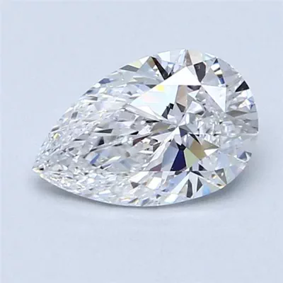 1.31ct D VS2 Rare Carat Ideal Cut Pear Lab Grown Diamond