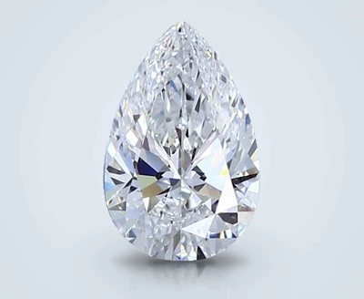 1.31ct D VS2 Rare Carat Ideal Cut Pear Lab Grown Diamond