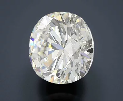 4.13ct H VS2 Rare Carat Ideal Cut Round Diamond