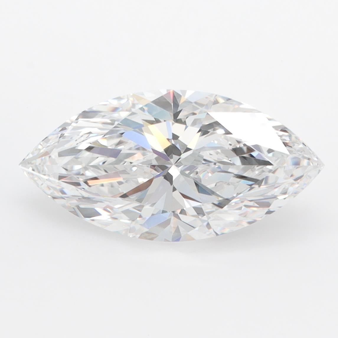 2.62ct D VVS1 Rare Carat Ideal Cut Marquise Lab Grown Diamond