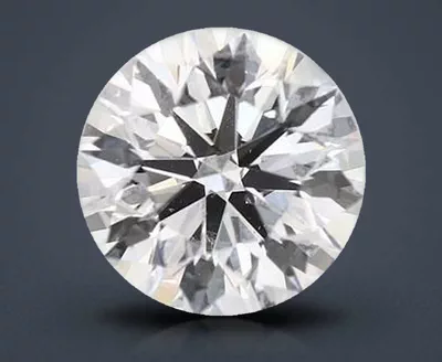 3.51ct D SI2 Rare Carat Ideal Cut Round Diamond