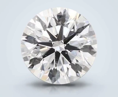 3.51ct D SI2 Rare Carat Ideal Cut Round Diamond