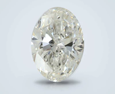 5.09ct G VVS2 Rare Carat Ideal Cut Oval Lab Grown Diamond