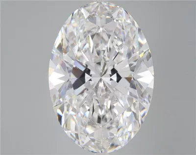 17.38ct F VS2 Rare Carat Ideal Cut Oval Lab Grown Diamond