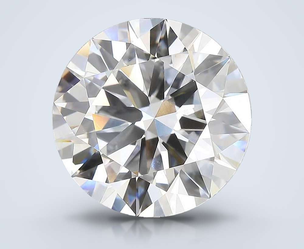 9.05ct E VVS1 Excellent Cut Round Lab Grown Diamond