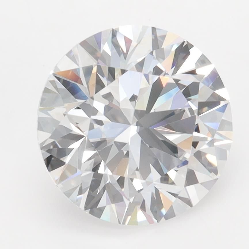 3.35ct D IF Rare Carat Ideal Cut Round Lab Grown Diamond