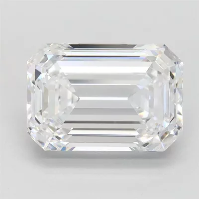 2.09ct F VS1 Rare Carat Ideal Cut Emerald Lab Grown Diamond